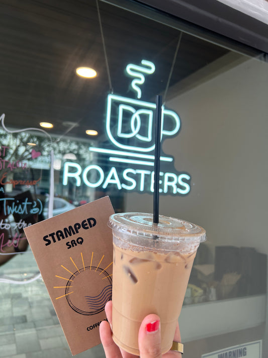 SRQ Coffee Passport. WILL SHIP 11/17