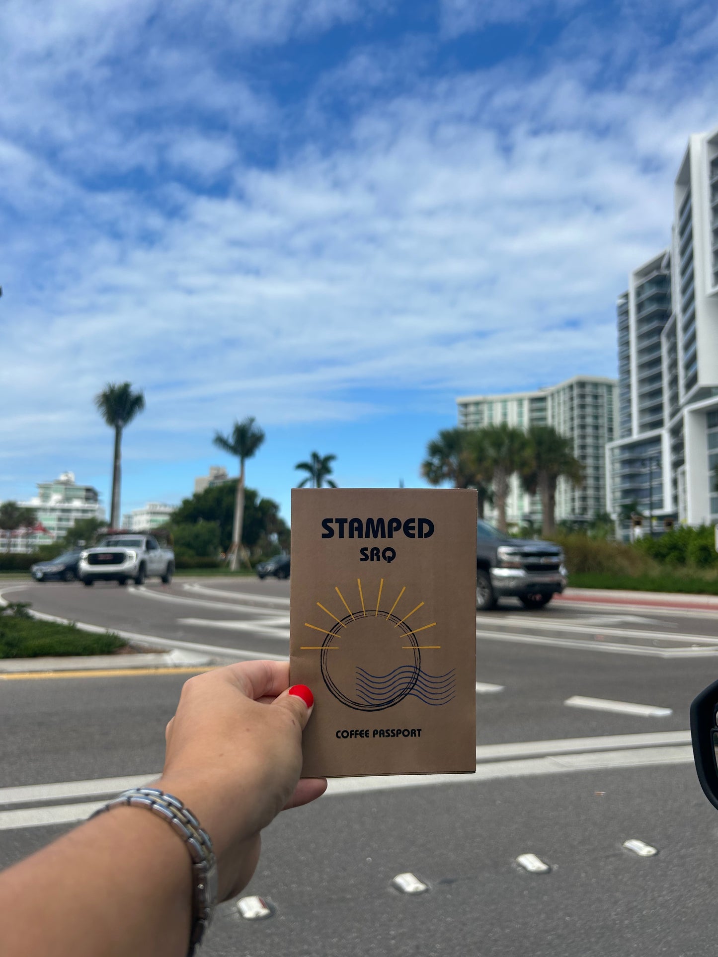 SRQ Coffee Passport. WILL SHIP 11/17