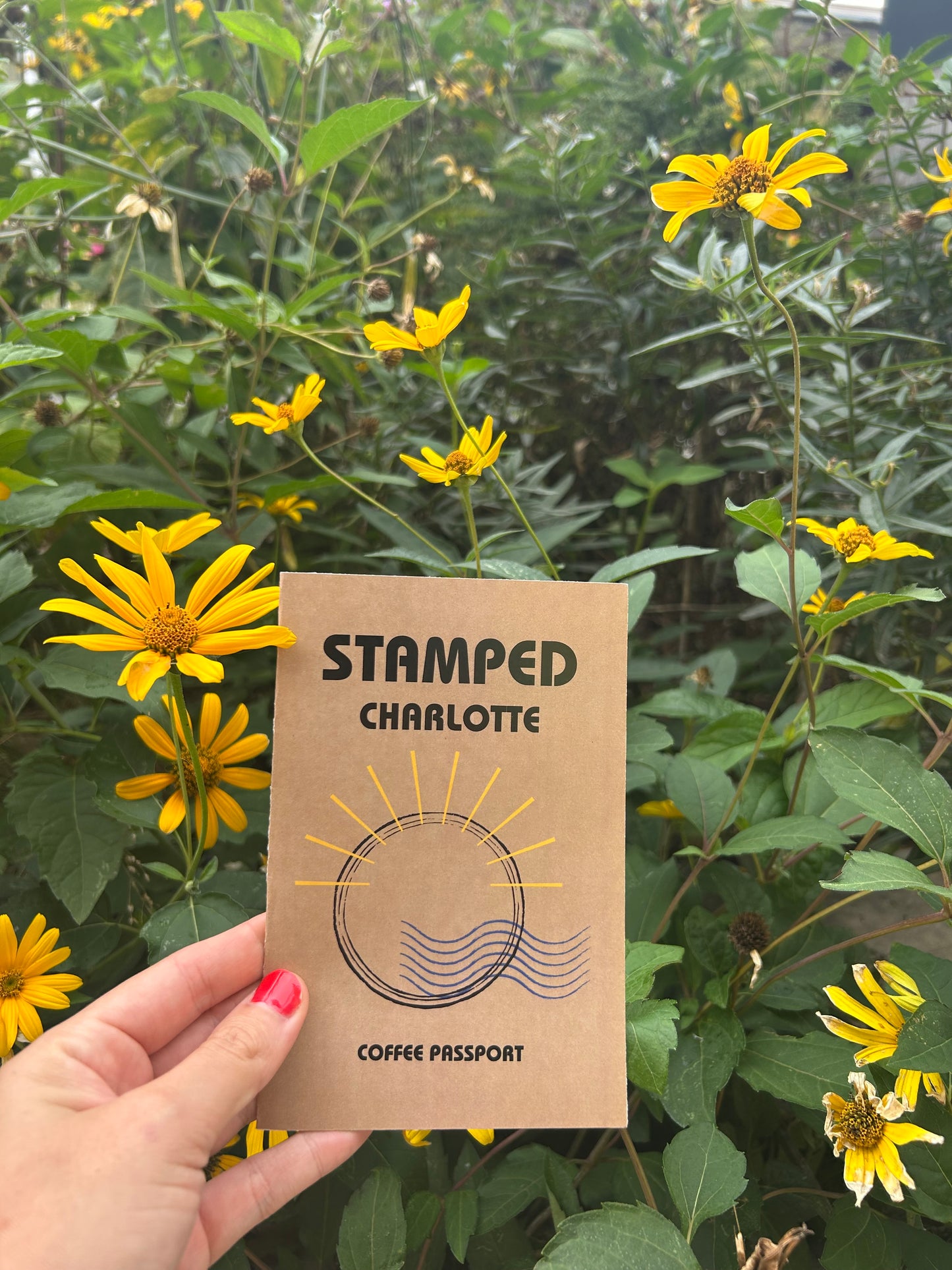 CHARLOTTE Coffee Passport. WILL SHIP 11/24