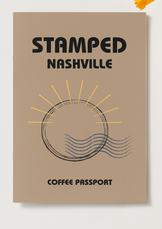 NASHVILLE- Coffee Passport SHIPS 7/6