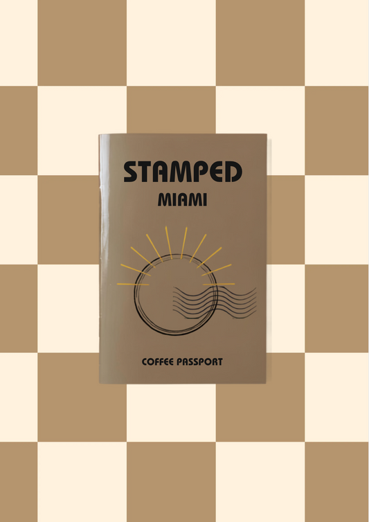 MIAMI- Coffee Passport Ships 9/28